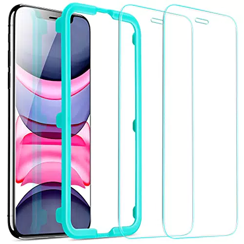 ESR für iPhone 11/iPhone XR Schutzfolie, Face-ID kompatibel Displayschutzfolie