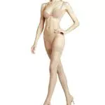 FALKE Damen Stay-Ups Shelina Toeless, Fein 12 DEN, 1 Paar