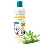FIRSTPAW 300ml Pet Shampoo, Welpenshampoo, Hundeshampoo und Katzenshampoo mit Aloe Vera - Geeignet für Sensitive Haut