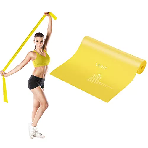 Fitnessbänder 2m Lang, Widerstandsbänder Gymnastikband Ideal für Yoga