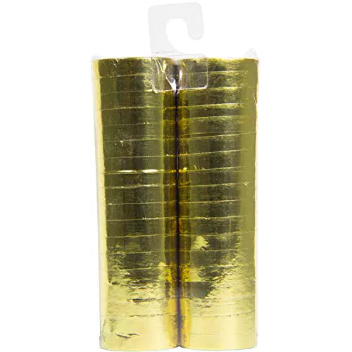 Folat 65804 Serpentines Metallic Gold 4m /2