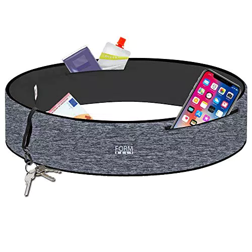 Sport-Bauchtasche mit Reißverschluss für Handy und Smartphone - Laufgürtel für iPhone und Samsung Galaxy