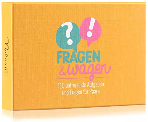 Fragen&Wagen - Mit diesen Karten des Wahrheit oder Pflicht Spiel Wird euer nächster Abend garantiert unvergesslich - Als Geschenk für deinen Partner