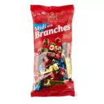 Frey Branches Classic Midi Schokoriegel 650g-Pack - Milchschokoladen-Riegel mit Haselnusscremefüllung einzeln verpackt - Schweizer Schokolade - Großpackung 650g - UTZ-zertifiziert