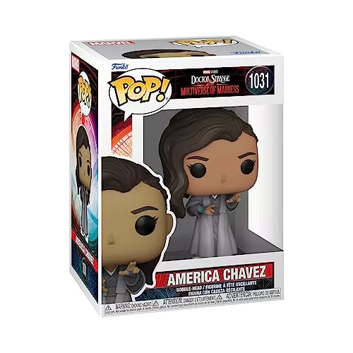 Funko Pop! Marvel: - America Chavez - Doctor Strange - Vinyl-Sammelfigur - Geschenkidee - Offizielle Handelswaren - Spielzeug Für Kinder und Erwachsene - Movies Fans - Modellfigur Für Sammler