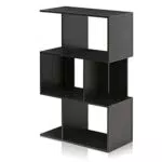 Furinno Bücherregale mit asymetrischen Ablageflächen
