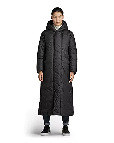 G-STAR RAW Damen Parka - Whistler Padded Extra Long - Schwarz