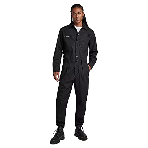 G-STAR RAW Herren Worker Overall - Schwarz