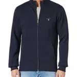 GANT Herren Full Zip Cardigan ORIGINAL Strickjacke MIT REIßVERSCHLUSS