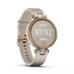Garmin Lily „Sport“ modische Damen-Smartwatch mit hochwertiger Aluminium-Lünette
