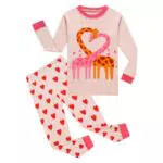 Garsumiss Mädchen Schlafanzug Giraffe Baumwolle Kinder Langarm Pyjama 98 104 110 116 122 128 134 140 146