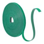 Pflanzenbinder Klettbandrolle - Wiederverwendbarer Nylon Kabelbinder, grün
