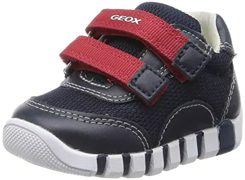 Geox B IUPIDOO Boy First Walker Shoe, ROYAL/Navy