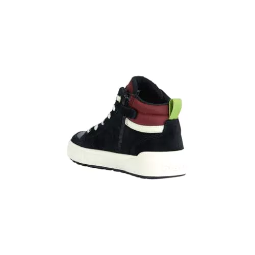 Geox J WEEMBLE Boy Sneaker - Schwarz/Gelb