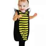 Kinder Bienenkostüm für Halloween und Karneval - Mädchen und Jungen Cosplay-Kostüm
