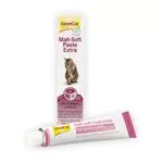 GimCat Malt-Soft Paste Extra - Anti-Hairball Katzensnack fördert Ausscheidung von Haarballen - 1 Tube