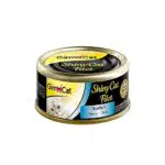 GimCat ShinyCat Filet Thunfisch - Katzenfutter mit saftigem Filet ohne Zuckerzusatz für ausgewachsene Katzen - 24 Dosen