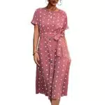 Elegantes Damen Sommerkleid von Greensen - Knielanges Blumenkleid für jeden Anlass