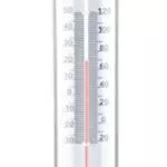 Grundig Solar Light Thermometer, silber, 9 x 9 x 57 cm