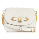 Guess Damen Umhängetasche mit Crossbody-Klappe und Stein-Logo