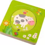 HABA Holzpuzzle Bauernhof-Freunde