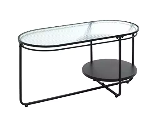 HAKU Möbel Couchtisch aus Metall - Schwarz