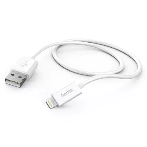 Hama Apple Ladekabel für iPhone, iPad, iPod weiß