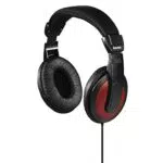 Hama Basic 4 Music Over Ear Kopfhörer kabelgebunden schwarz rot