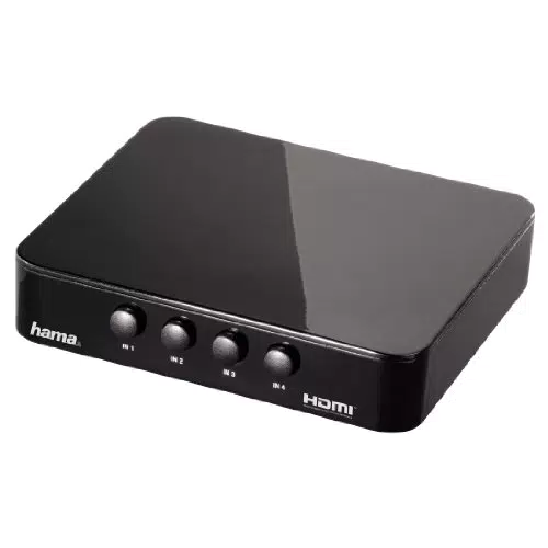 Hama HDMI Umschalter G-410 - 4-fach Umschaltung