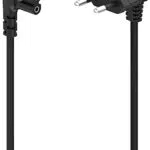 Hama Netzkabel Eurostecker abgewinkelt 3m für Drucker und Elektrogeräte