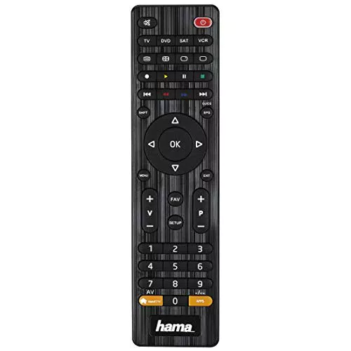Hama Universalfernbedienung 4 in 1 Smart TV schwarz