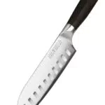 Hannah's Homebrand Santoku Messer & Sushi Messer - verblüffend scharfes Küchenmesser 18 cm Klinge - 100% Ebenholz