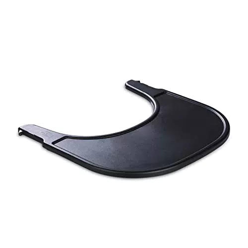 Hauck Alpha Click Tray - Essbrett aus recyceltem Material - Einfache Befestigung - Schwarz