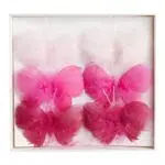 Heitmann Deco Draht-Schmetterlinge - Frühlings-Osterdekoration in Pink und Rosa
