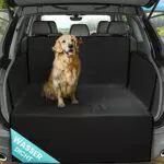 Kofferraumschutz Hund mit Seiten- und Ladekantenschutz - Wasserdichte Hundedecke für Auto - Kratzfeste Kofferraumdecke
