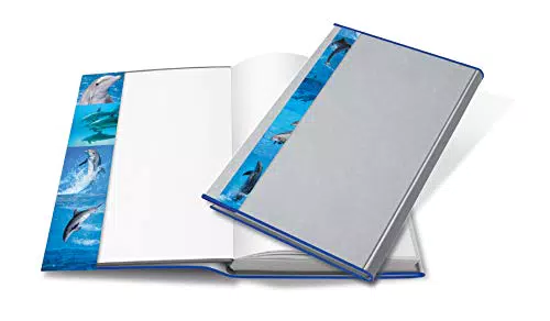 HERMA 20270 Buchumschlag 27 x 54 cm HERMÄX Design Delfin