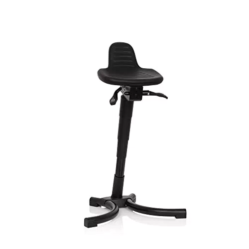 Stehhilfe TOP Work ergonomisch mit Rückenstütze, höhenverstellbar