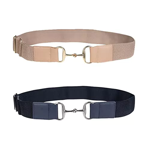 HKM Hunter Elastic Gürtel Dunkelblau Einheitsgröße