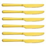 Tavola Besteck Set aus Edelstahl mit Wellenschliff - 21 cm.