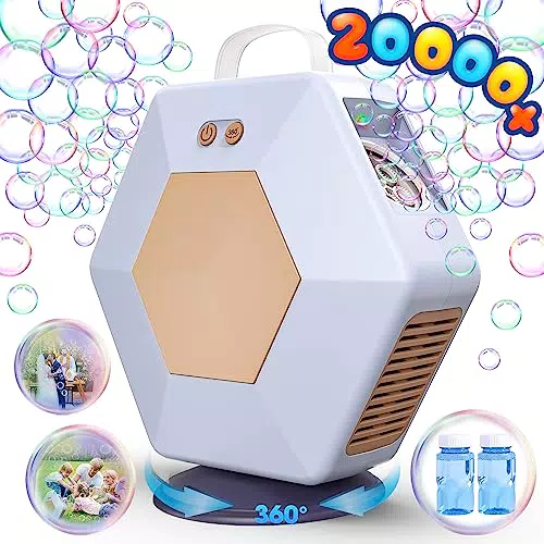 Elektrische Seifenblasenmaschine von Hot Bee - Automatisch für Kinder und Erwachsene - Tragbar für Hochzeit und Outdoor