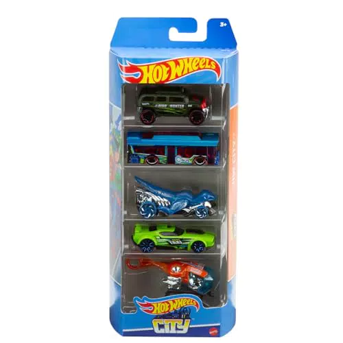 HOT WHEELS European Car Culture-Multipack - 6 Spielzeugautos im Maßstab 1:64