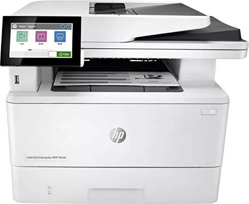 HP LaserJet Enterprise M430f Multifunktions-Laserdrucker - Drucker, Scanner, Kopierer, Fax, LAN, Duplex
