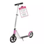 HUDORA BigWheel Pure Scooter - Stabiler Aluminium-Roller mit Ständer - Höhenverstellbarer Cityroller bis 100kg - Für Jugendliche & Erwachsene.