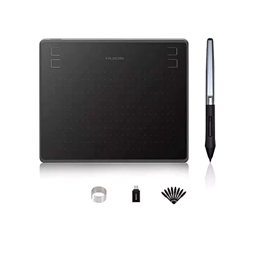 HUION-Grafik-Zeichentablett HS64 8192 ist EIN druckfähiges