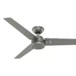 HUNTER DECKENVENTILATOR Protos, 132 cm, Deckenventilator für den Innen- und Außenbereich mit Wandschalter
