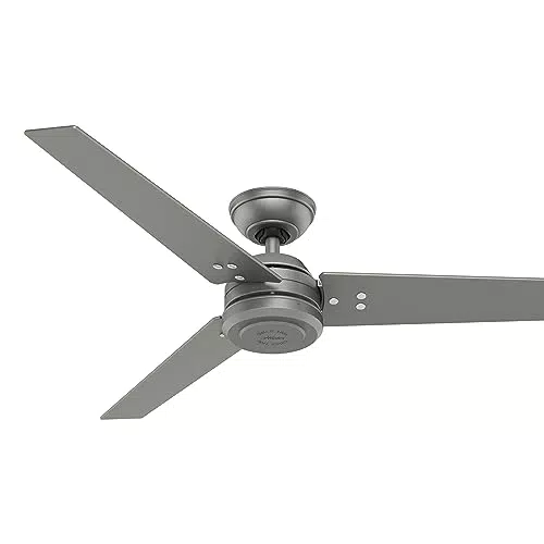 HUNTER DECKENVENTILATOR Protos, 132 cm, Deckenventilator für den Innen- und Außenbereich mit Wandschalter