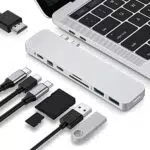 USB C Hub 8-in-2 für MacBook Pro mit HDMI und Thunderbolt 3