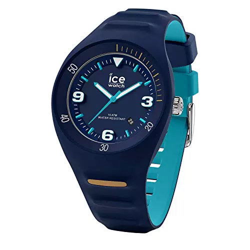 Ice-Watch - P. Leclercq Blue turquoise - Blaue Herrenuhr mit Silikonarmband - 018945
