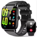 Smartwatch IFMDA für Herren und Damen - HD Smart Watch mit Telefonfunktion, Sportuhr mit 111 Modi, IP68 Wasserdicht, Fitnessuhr mit Herzfrequenzmesser, Schlafmonitor und Schrittzähler, kompatibel mit iOS und Android.