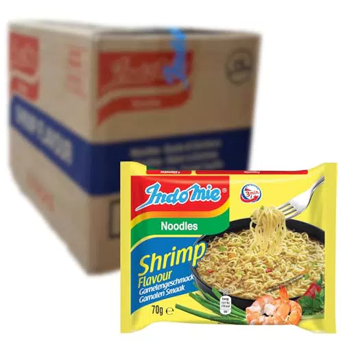 INDOMIE - Instant Nudeln Garnelen - Multipack